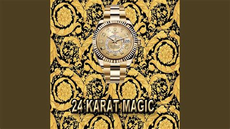 Vinyl with 24 karat magic